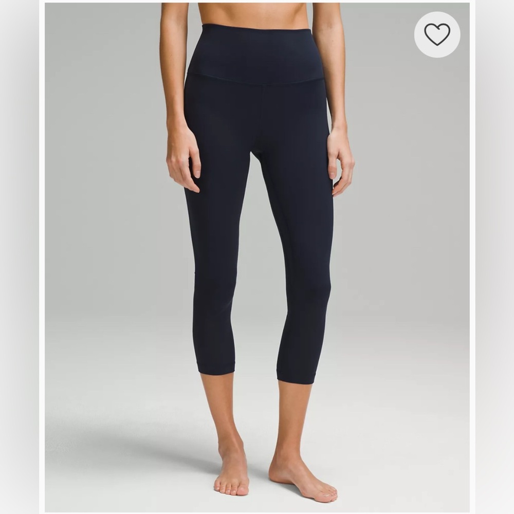 lululemon Align™ High-Rise Crop 23" size 0 in Navy